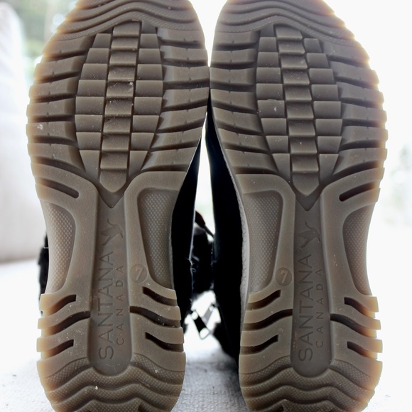 Santana Canada Mio Made in Italy Wool-Lined Snow Boots - Waterproof Leather - Picture 5 of 5